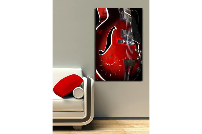 Koristeellinen Canvas Seinäkello - Sisustustuotteet - Seinäkoristeet - Kellot