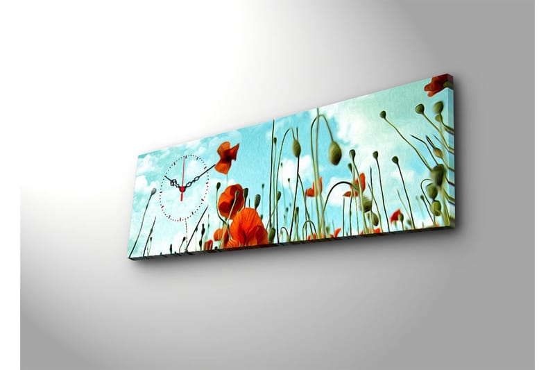 Koristeellinen Canvas Seinäkello - Sisustustuotteet - Seinäkoristeet - Kellot