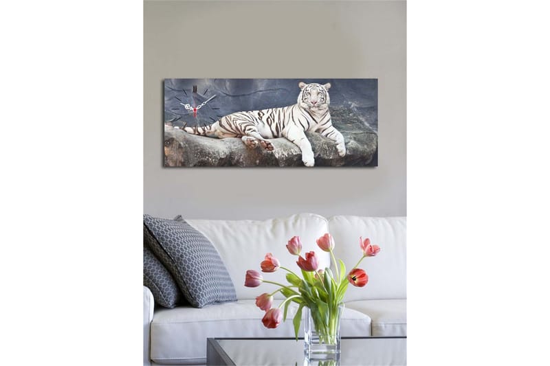 Koristeellinen Canvas Seinäkello - Sisustustuotteet - Seinäkoristeet - Kellot