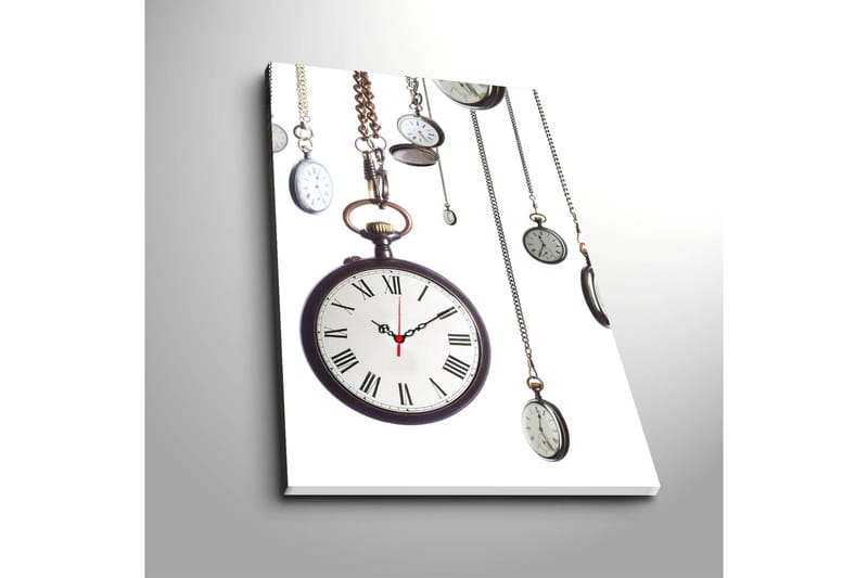 Koristeellinen Canvas Seinäkello - Sisustustuotteet - Seinäkoristeet - Kellot