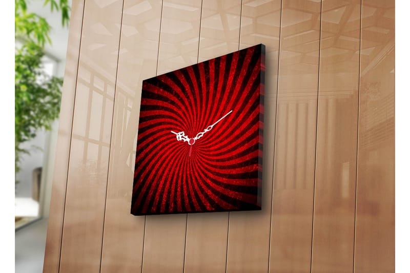 Koristeellinen Canvas Seinäkello - Sisustustuotteet - Seinäkoristeet - Kellot