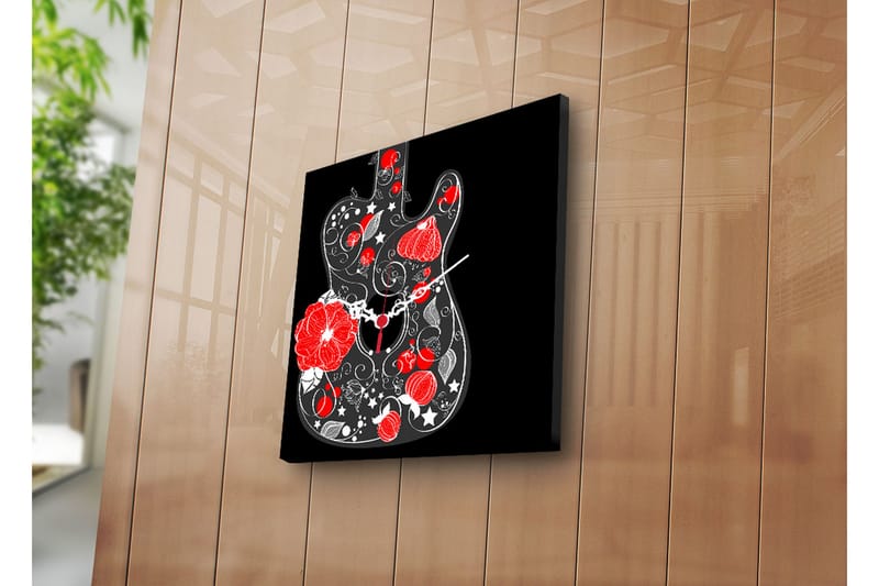 Koristeellinen Canvas Seinäkello - Sisustustuotteet - Seinäkoristeet - Kellot