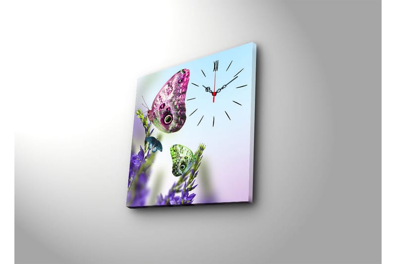 Koristeellinen Canvas Seinäkello - Sisustustuotteet - Seinäkoristeet - Kellot