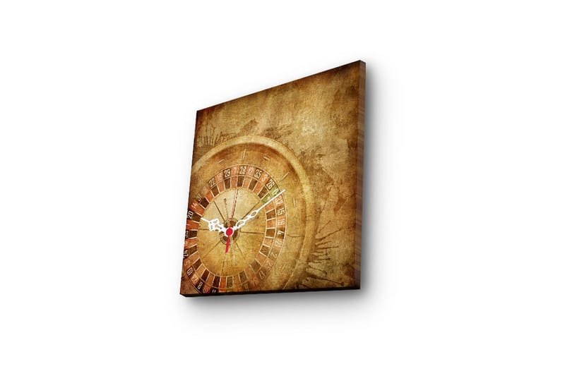 Koristeellinen Canvas Seinäkello - Sisustustuotteet - Seinäkoristeet - Kellot