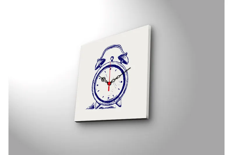 Koristeellinen Canvas Seinäkello - Sisustustuotteet - Seinäkoristeet - Kellot