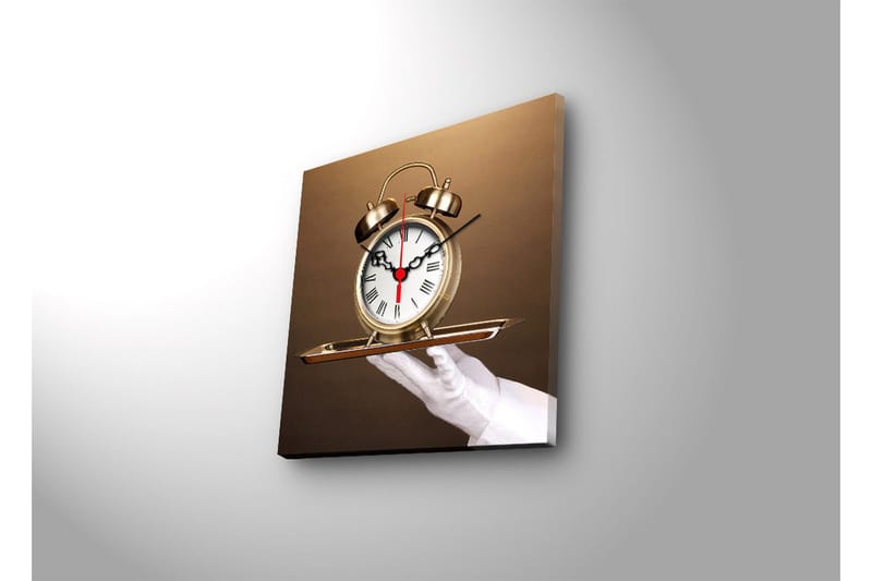 Koristeellinen Canvas Seinäkello - Sisustustuotteet - Seinäkoristeet - Kellot