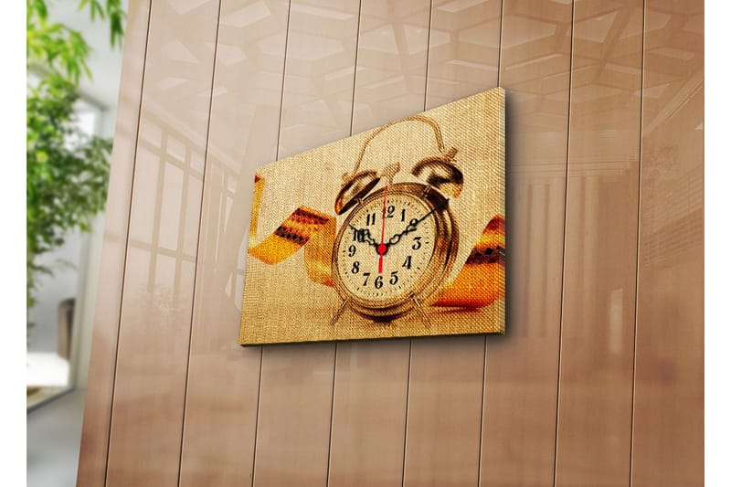 Koristeellinen Canvas Seinäkello - Sisustustuotteet - Seinäkoristeet - Kellot