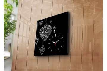 Koristeellinen Canvas Seinäkello - Sisustustuotteet - Seinäkoristeet - Kellot
