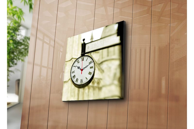 Koristeellinen Canvas Seinäkello - Sisustustuotteet - Seinäkoristeet - Kellot