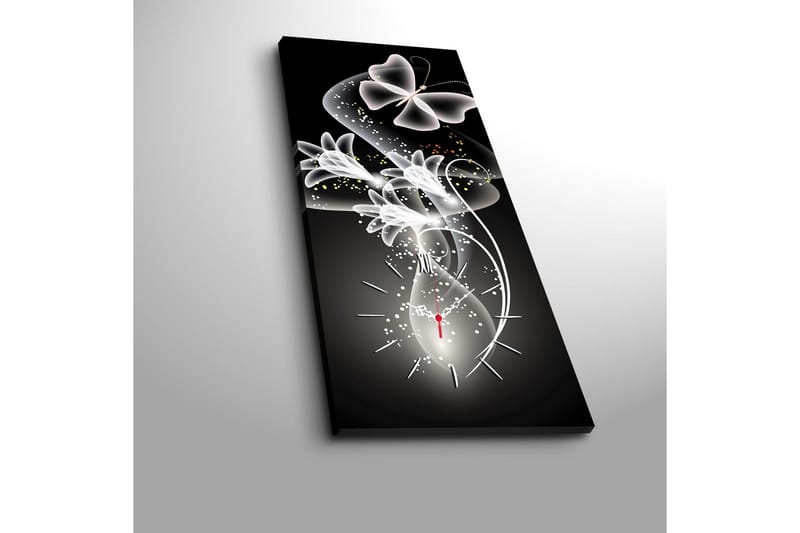 Koristeellinen Canvas Seinäkello - Sisustustuotteet - Seinäkoristeet - Kellot