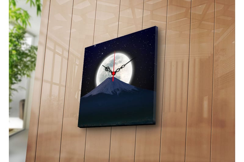 Koristeellinen Canvas Seinäkello - Sisustustuotteet - Seinäkoristeet - Kellot