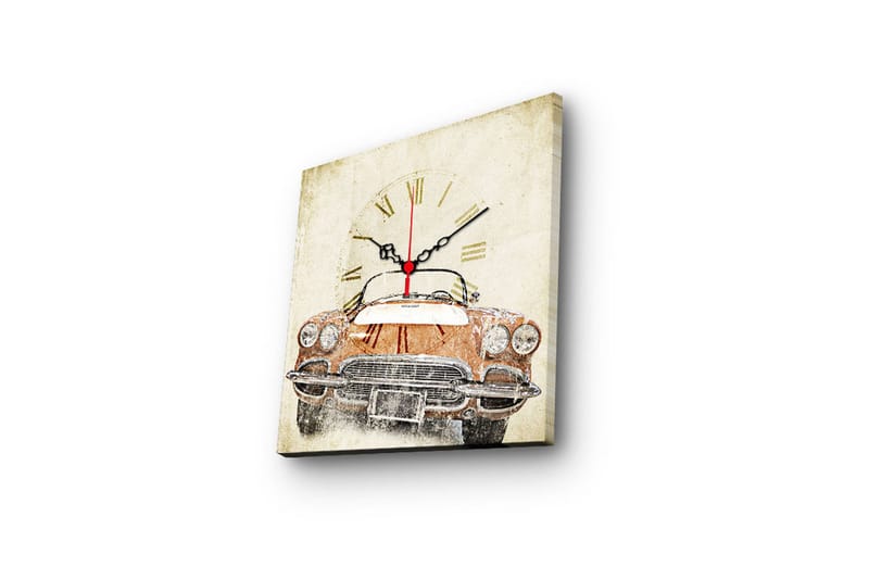 Koristeellinen Canvas Seinäkello - Sisustustuotteet - Seinäkoristeet - Kellot