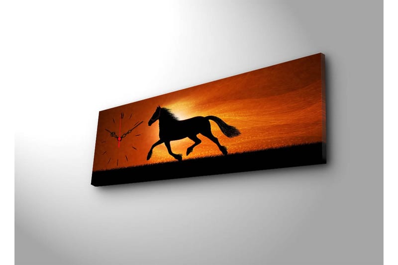 Koristeellinen Canvas Seinäkello - Sisustustuotteet - Seinäkoristeet - Kellot