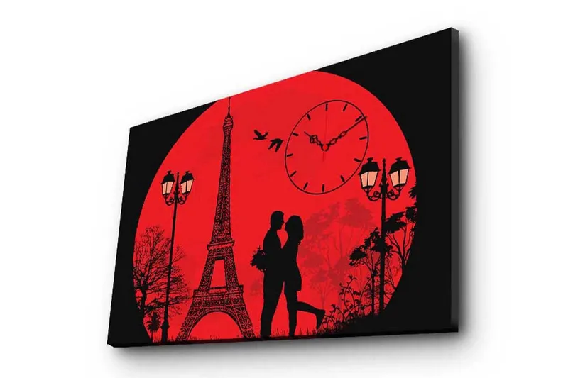 Koristeellinen Canvas Seinäkello, undefined