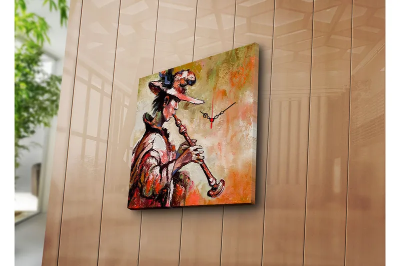 Koristeellinen Canvas Seinäkello, undefined