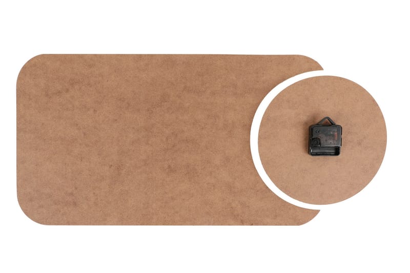 Koristeellinen MDF Kello (2 kpl) - Sisustustuotteet - Seinäkoristeet - Kellot