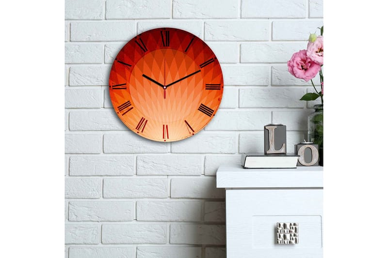 Koristeellinen MDF kello - Sisustustuotteet - Seinäkoristeet - Kellot