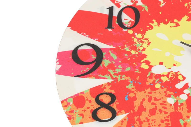 Koristeellinen MDF kello - Sisustustuotteet - Seinäkoristeet - Kellot