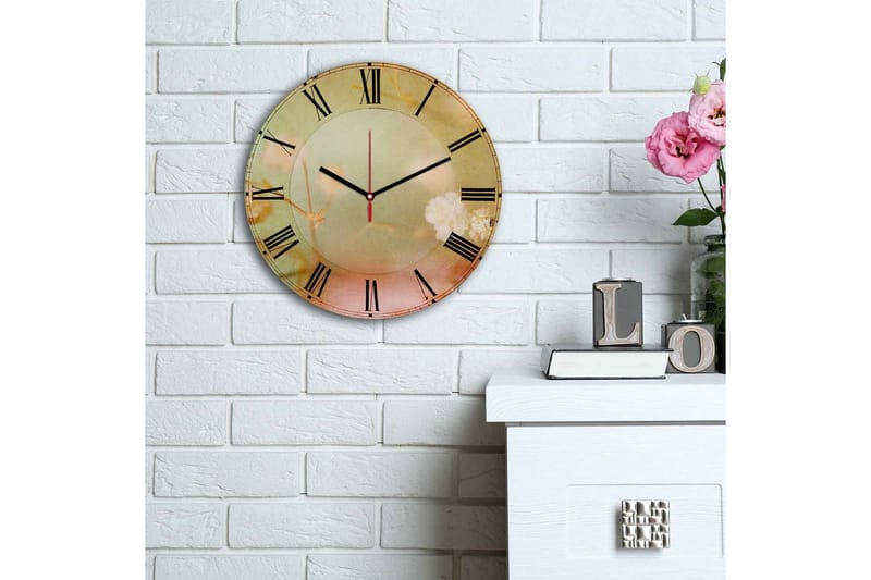 Koristeellinen MDF kello - Sisustustuotteet - Seinäkoristeet - Kellot