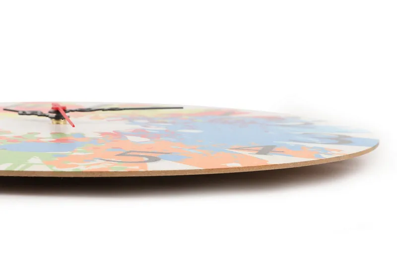 Koristeellinen MDF kello - Sisustustuotteet - Seinäkoristeet - Kellot