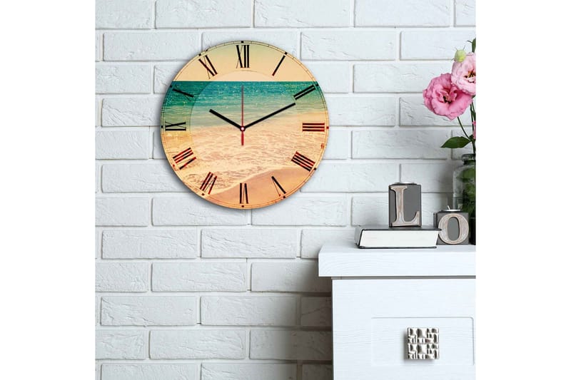 Koristeellinen MDF kello - Sisustustuotteet - Seinäkoristeet - Kellot