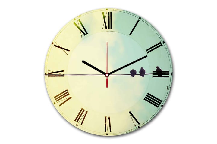 Koristeellinen MDF kello - Sisustusesineet - Kellot