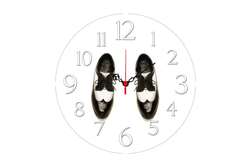 Koristeellinen MDF Seinäkello 40 cm, Monivärinen