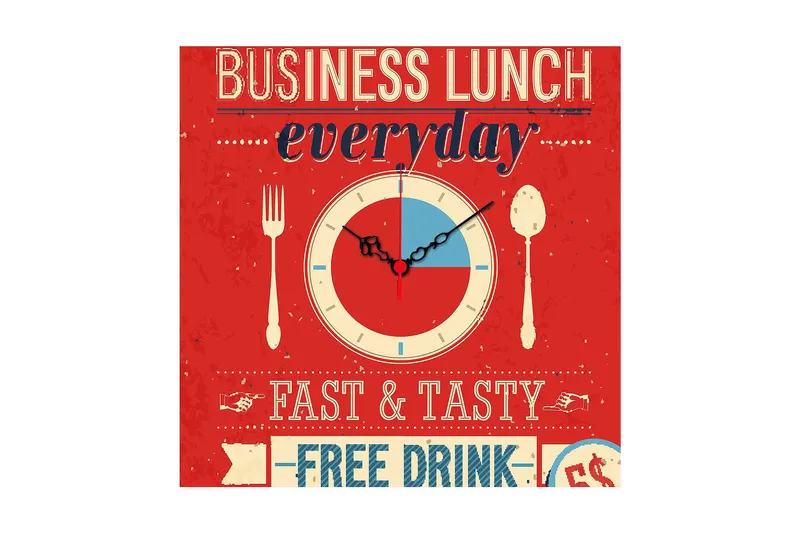 Koristeellinen MDF Seinäkello 40x40 cm, Monivärinen