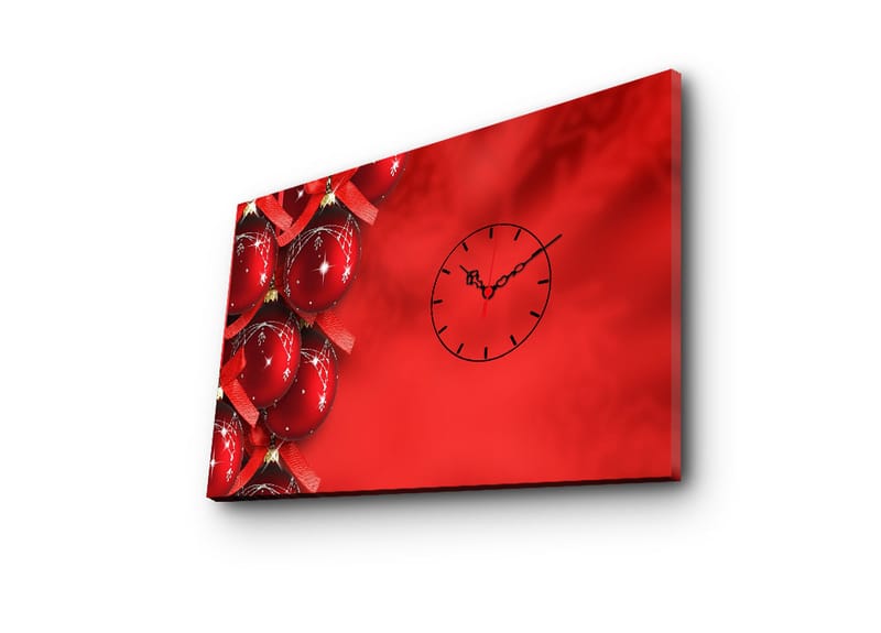 Koristeellinen Seinäkello 45x70 cm - Monivärinen - Sisustustuotteet - Seinäkoristeet - Kellot