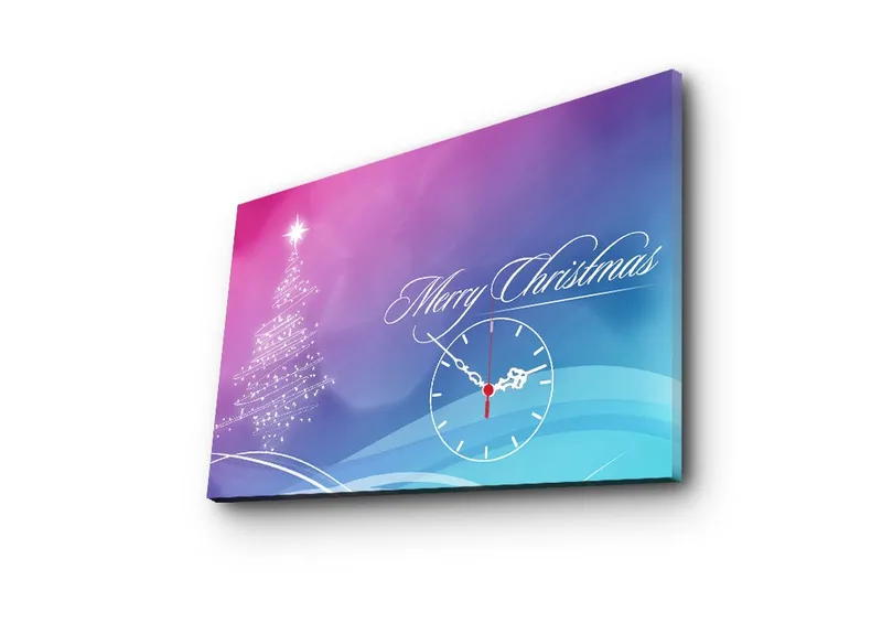 Koristeellinen Seinäkello 45x70 cm, Monivärinen