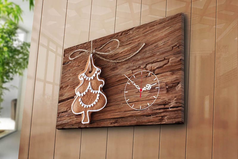 Koristeellinen Seinäkello 45x70 cm, Monivärinen