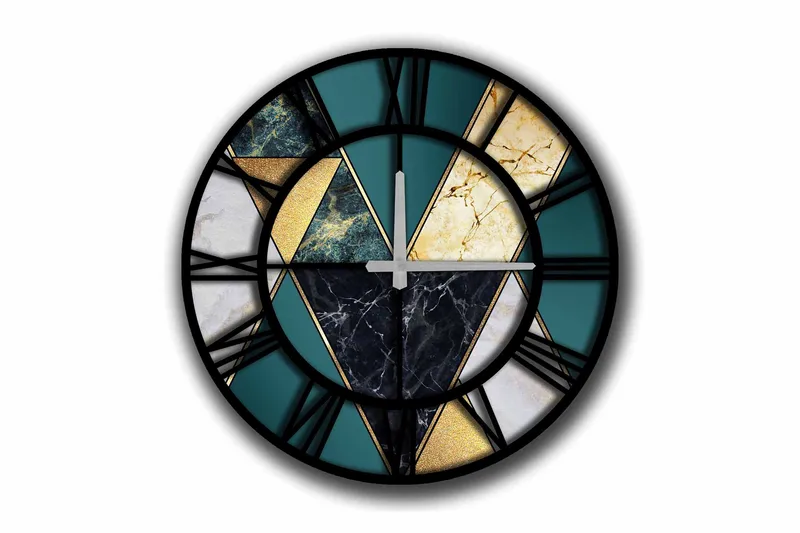 Koristekello Tezeren 50 cm Pyöreä, Monivärinen