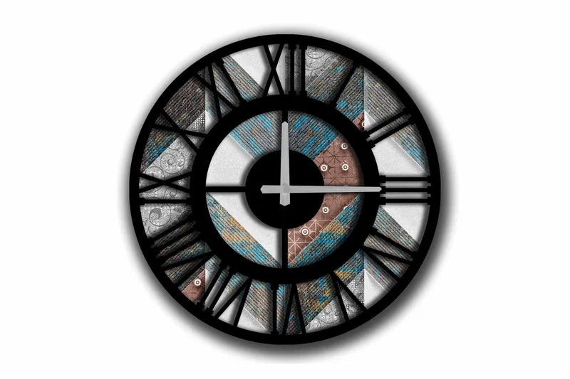 Koristekello Tezeren 50 cm Pyöreä, Monivärinen