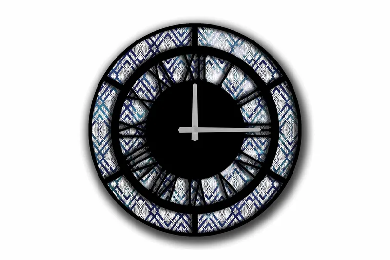 Koristekello Tezeren 50 cm Pyöreä, Monivärinen