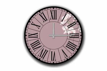 Koristekello Tezeren 50 cm Pyöreä - Monivärinen - Sisustustuotteet - Seinäkoristeet - Kellot