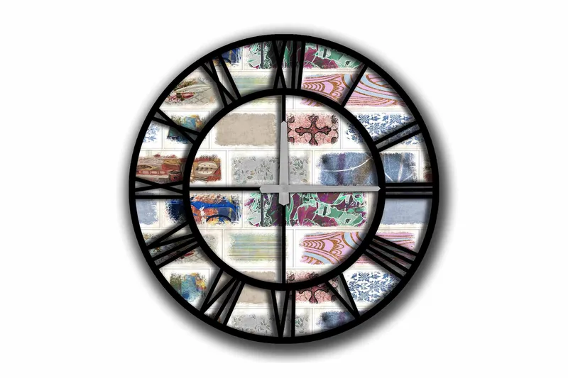 Koristekello Tezeren 50 cm Pyöreä, Monivärinen