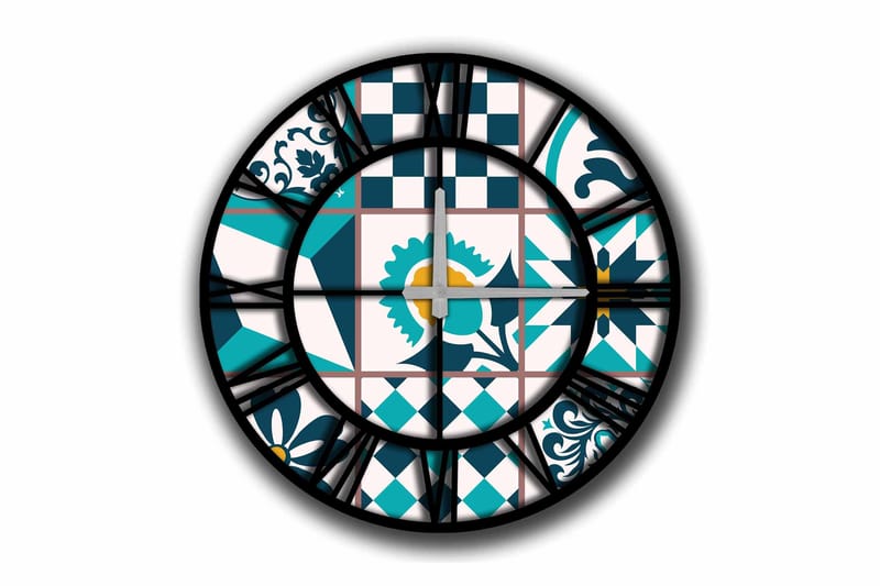 Koristekello Tezeren 50 cm Pyöreä, Monivärinen