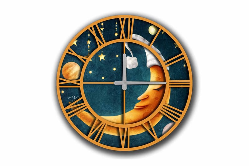 Koristekello Tezeren 50 cm Pyöreä, Monivärinen