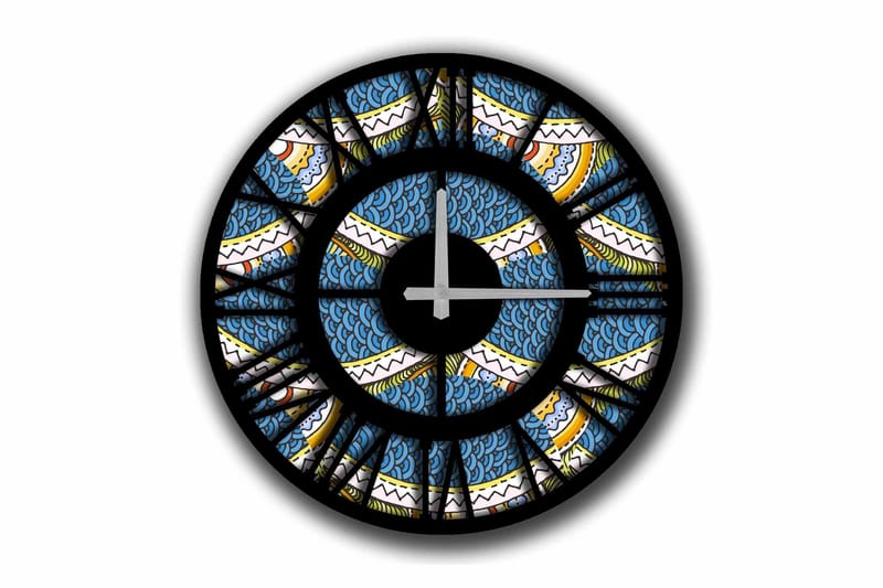 Koristekello Tezeren 50 cm Pyöreä, Monivärinen