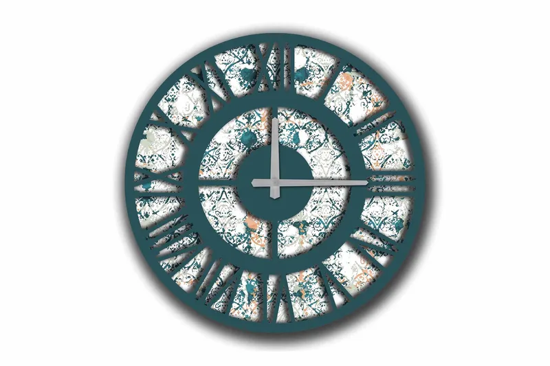 Koristekello Tezeren 50 cm Pyöreä, Monivärinen