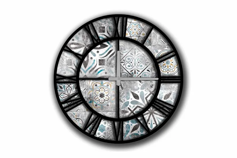 Koristekello Tezeren 50 cm Pyöreä, Monivärinen