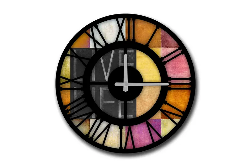 Koristekello Tezeren 50 cm Pyöreä, Monivärinen
