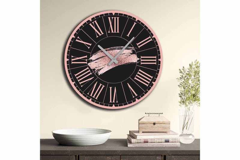 Koristekello Tezeren 50 cm Pyöreä - Monivärinen - Sisustustuotteet - Seinäkoristeet - Kellot