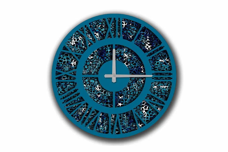 Koristekello Tezeren 50 cm Pyöreä, Monivärinen