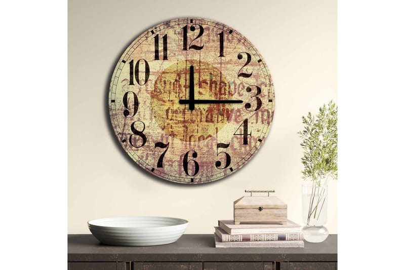 Seinäkoriste MDF Kello - Sisustustuotteet - Seinäkoristeet - Kellot