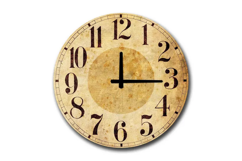 Seinäkoriste MDF Kello, undefined