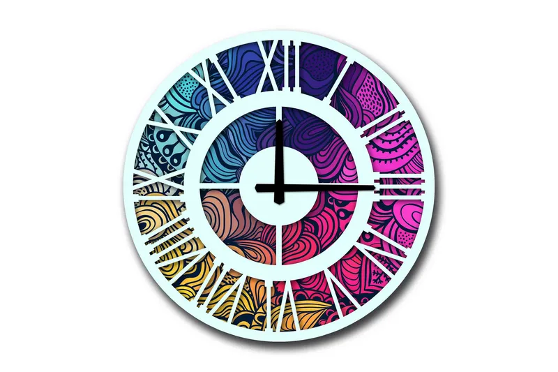 Seinäkoriste MDF Kello, undefined