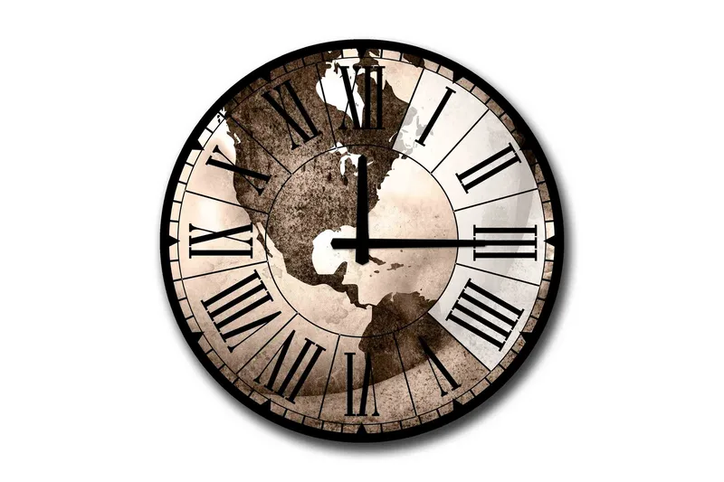 Seinäkoriste MDF Kello, undefined