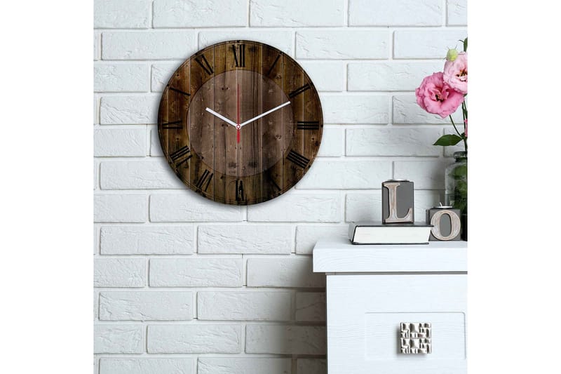 Seinäkoriste MDF Kello - Sisustustuotteet - Seinäkoristeet - Kellot