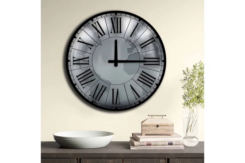 Seinäkoriste MDF Kello - Sisustustuotteet - Seinäkoristeet - Kellot